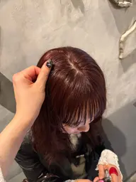 💞ブリーチ無しダブルカラー💞頭皮クレンジングmarbbつき🛁🫧