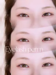 【ミニモ限定】パリジェンヌ or 次世代まつ毛パーマ（コーティング付）🩷選べるデザイン🩷