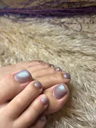 フットワンカラー🩷ラメグラデ