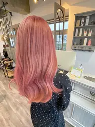 🉐★初回限定★カット+ケアブリーチカラー+マイフォース7stepトリートメント