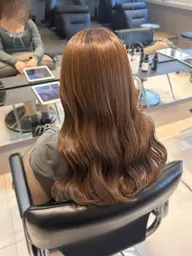 【初カラーの方におすすめ❤️🔥】ブリーチなしで明るく✨️ダブルカラー➕トリートメント