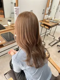 ワンカラーに差をつける透明感カラー✨《シークレットハイライトカラー》