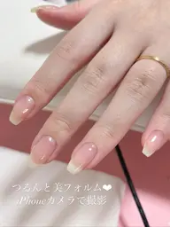 《ハンドオフ込み❕》自爪補強に!クリアネイル🪞