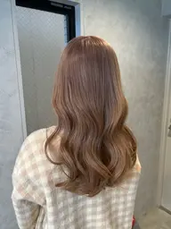 リタッチブリーチ＋全体カラー