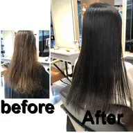 癖毛の方必見✨クオライン縮毛矯正✨oggi3stepトリートメントで毛髪強度をあげながら自然でツヤツヤ美髪に✨