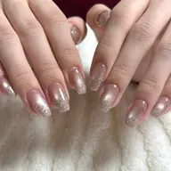 うる艶🫧マグネットラメグラデーション（ソフトジェルオフ込み）