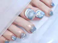 🐬🩵フット持ち込み(親指アート)