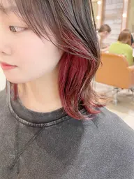 ❤️SNS映え❤️似合わせカット+イヤリングカラーorインナーカラーorグラデーションカラー+全体カラー