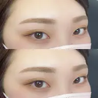 【再来の方】美眉毛アイブロウWAXスタイリング眉メイク仕上げ￥4200［眉毛］