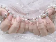 オフなし　ガラスフレンチ　（ジェルオフあり＋500円）