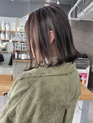 【💛人気No.2クーポン💛】似合わせカット×ハイライトカラー×艶ケアトリートメント