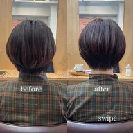 ☘️うねりや膨らみが気になる方必見☘️【髪質改善ボリュームダウンパーマ+似合わせカット+2stepトリートメント】