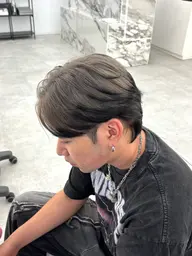 【普通のカラーに飽きた人必見👀✨】 エンドカラー➕メンズカット➕ケアトリートメント✨️