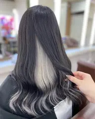 💗カラー+高級人毛シールエクステ50本💗 エクステカット無料