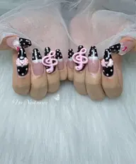 長さ出しチップ+持ち込みデザインアート10本(春キャンペーン🎁🉐🉐12000-->11500