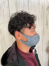 メンズカット＋パーマ🧑‍🦱