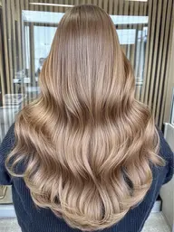 黒髪orダークブラウン【💖自然盛れ💖】ハイブリッドシールエクステ（47cm）40本＋馴染ませカット￥5280