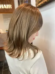 💜❤️ダブルカラー+ケラチンケア+コラーゲンﾄﾘｰﾄﾒﾝﾄ+アルカリ除去処理