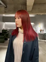 （U24）初回カット➕ダブルカラー➕トリートメント🍓