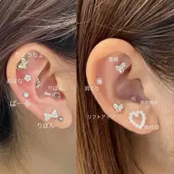 【耳つぼジュエリー💎】両耳10粒まで🫧