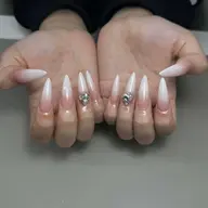 【チップ長さだし】ベビーブーマーかわいいネイル💅🩷18％🉐