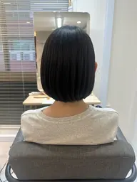 カット+縮毛矯正+3ステップトリートメント🫧