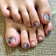 オフ無しフットワンカラーorラメグラデーションor定額Aコース✨※当日予約限定価格