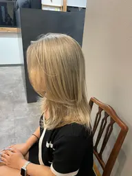 透明感ブリーチカラー❄️＋メンテナンスカット✂️🫧