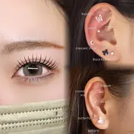 耳ツボジュエリー✖️似合わせまつげパーマ👀👑🎀(土日祝は+500)