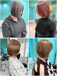 【ロング料金なし】ダブルカラー(ブリーチなし可)＋ケアトリートメント✨