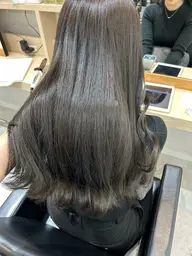 カット + アディクシーカラー＋オーガニックTR