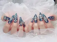 自爪🌼🌼🌼持ち込みデザイン120分にやり放題、8990(デザイン.パーツ8本)手描きなし