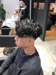 メンズ限定✨ 【デザインカット×デザインパーマ×ケアトリートメント】