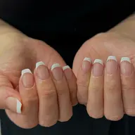 【パラジェル】オフ有フレンチネイル🌼