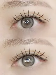 ✨️大人気LEDエクステ・フラットラッシュ100本・120本(+500円)・コーティング束感仕上げ可能✨️