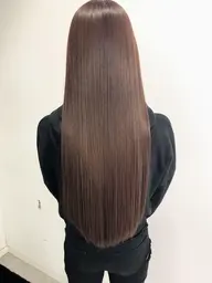 [とにかく艶が欲しい方はこちら]カット+新メテオカラー+トリートメント
