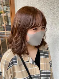 【minimo限定価格】リタッチカラー+前髪カット💇🏽♀️♥