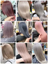 💟ハイトーンカラー💟ケアブリーチ➕アフターケアトリートメント込みのトリプルカラー🌟