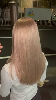 【🤎ミルクティーにするなら🤎】ブリーチ➕カラー(ケアブリーチ)