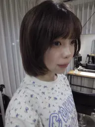 【ご新規様クーポン】≪ロング料金なし≫似合わせカット＋透明感カラー+AujuaクイックTR(ダメージカット前処理TR付)