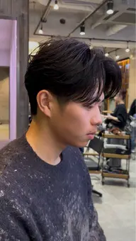 【✨メンズ限定✨】メンズカット&曲がる縮毛矯正&保湿TR