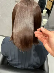 カット➕縮毛矯正➕ワンカラー➕5stepトリートメント