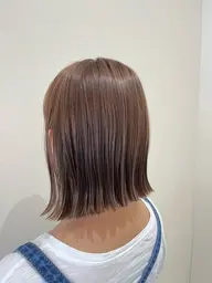 ケアカラー+超音波アイロン付き♪TOKIOトリートメント🫧