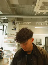 メンズカット＋パーマ