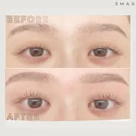 【中顔面短縮で小顔効果抜群】まつげパーマ(上)+まつげパーマ(下) ¥12000→¥6600 *minimo限定モデル