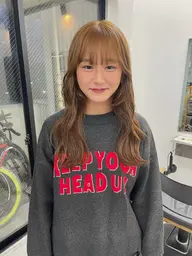 ダブルカラー（ブリーチ無し）＋カラー＋オージュアTR