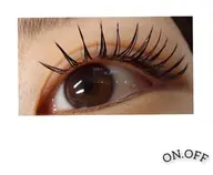 オフ込みマツエクフラットラッシュつけ放題(140​〜​200本まで)