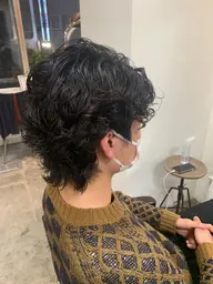 🌟メンズ限定🌟スタイリングを楽に🎶【カット＋パーマ＋炭酸スパ＋1stepトリートメント】