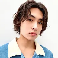 【朝のセットを楽チンに💇🏻♂️】メンズカット+パーマ+クイックトリートメント