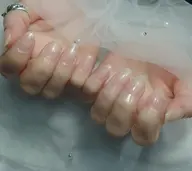 クリアネイル♡【フィルイン】爪の強化・ネイルが難しい方にオススメ♡（オフなし）